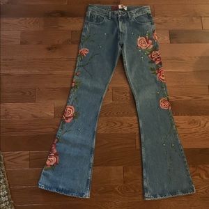 Brand new handpainted rare Anthropologie jeans.